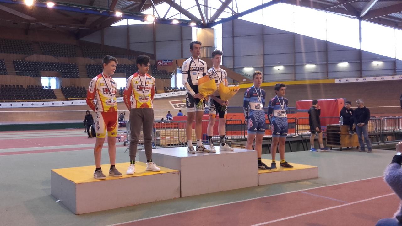 podium américaine