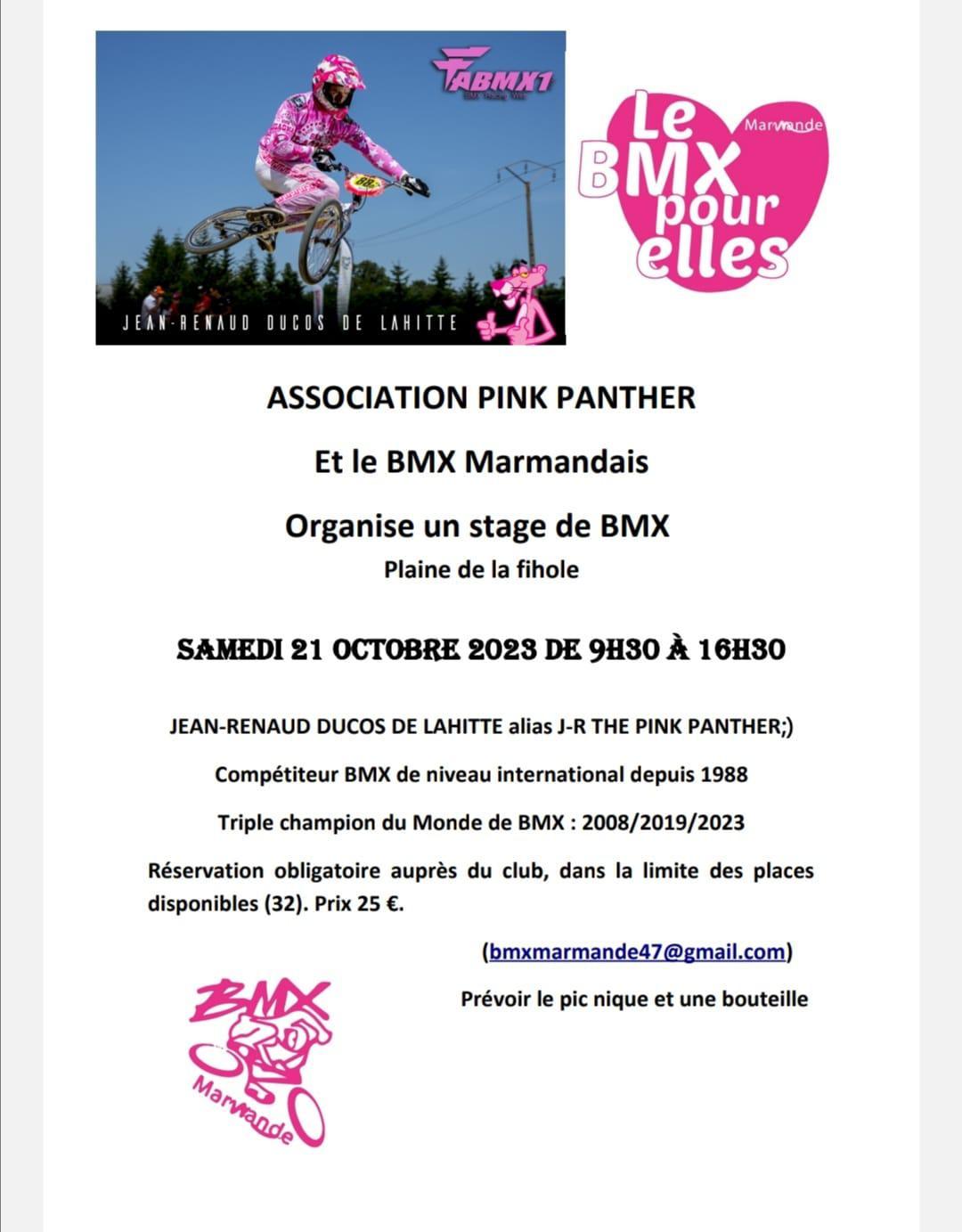 Bmx octobre rose