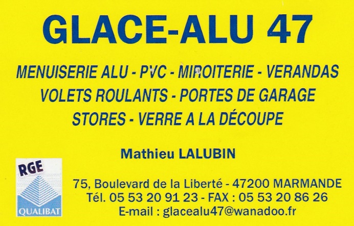 Glace alu